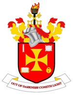 The coat of arms of Wolverhampton City Council