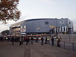 Blick auf die Color Line Arena aus Sicht des Volksparkstadion