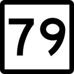 Straßenschild der Connecticut State Route 79