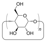 Allgemeine Strukturformel für Cyclodextrine