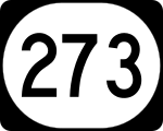 Straßenschild der Delaware State Route 273