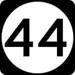 Straßenschild der Delaware State Route 44