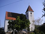 Kath. Pfarrkirche hl. Martin und Kirchhof mit Ummauerung