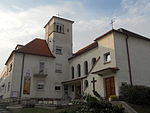 Evang. Pfarrkirche A.B., Ev. Betsaal und Pfarrhaus