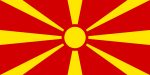 Flagge Mazedoniens