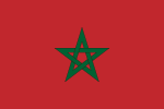 Nationalflagge von Marokko