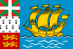 Flagge von Saint-Pierre und Miquelon