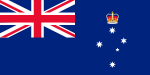 Flagge von Victoria
