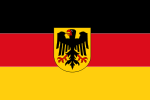 Flagge Deutsches Reich - Dienstflagge zu Land (1921-1933)defacto.svg