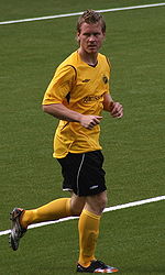 Berglund im Sommer 2008 im Trikot von IF Elfsborg
