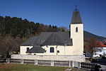Kath. Pfarrkirche hl. Maria Magdalena und Friedhofsmauer