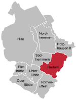 Hille Ortsteile - Hartum.svg
