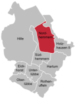 Hille Ortsteile - Nordhemmern.svg
