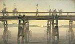 Caesars Rheinbrücke von John Soane (1814)