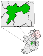 Ireland map County Offaly Magnified.png