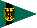 Kompaniechef Territoriale Verteidigung, Bundeswehr 1961-1995.svg