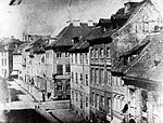 Alte Leipziger Straße in Höhe Kurstraße, 19. Jahrhundert