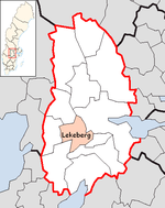 Lage der Gemeinde Lekeberg