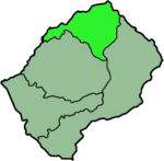 Karte Bistum Leribe