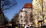Lindenallee, Blick vom Solonplatz zur Berliner Allee