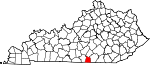 Map of Kentucky highlighting Clinton County.svg