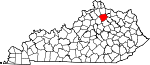Map of Kentucky highlighting Harrison County.svg