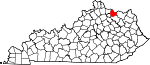 Map of Kentucky highlighting Mason County.svg