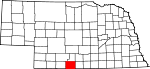 Map of Nebraska highlighting Furnas County.svg