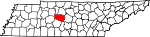 Map of Tennessee highlighting Williamson County.svg