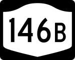 Straßenschild der New York State Route 146B