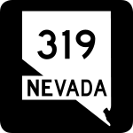 Straßenschild der Nevada State Route 319
