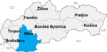 Nitra in der Slowakei