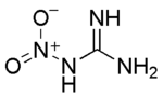 Strukturformel Nitroguanidin