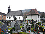 Kath. Filialkirche hl. Erhard und Friedhof