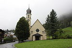 Kath. Pfarrkirche hl. Mutter Anna in Außerwald mit ehemaligem Friedhof