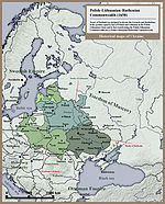 Polish Lithuanian Ruthenian Commonwealth 1658 historical map.jpg