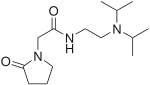 Struktur von Pramiracetam
