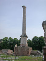 Die Phokas-Säule auf dem Forum Romanum