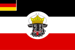 Seedienstflagge Mecklenburg 1923.svg