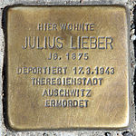 Stolperstein Breite Str 16 (Spand) Julius Lieber.jpg