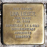 Stolperstein Breite Str 16 (Spand) Lina Lieber.jpg