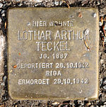 Stolperstein Mahnkopfweg 11 (Spand) Lothar Arthur Teckel.jpg