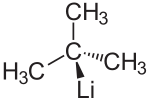 Struktur von tert-Butyllithium