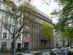 Am Karlsbad Gewerkschaftshaus des Gewerkschaftsbunds der Angestellten
