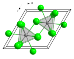 Kristallstruktur von α-Neptunium(III)-bromid