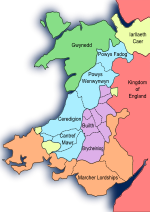 Wales after the Treaty of Montgomery 1267 .svg