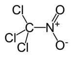 Strukturformel von Chlorpikrin