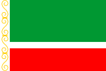 Flagge Tschetscheniens