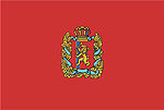 Flagge der Region Krasnojarsk