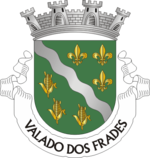 Wappen der Stadt Valado dos Fradres